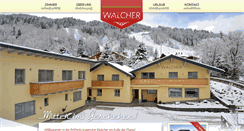 Desktop Screenshot of pension-walcher.at