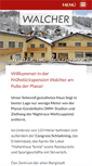 Mobile Screenshot of pension-walcher.at